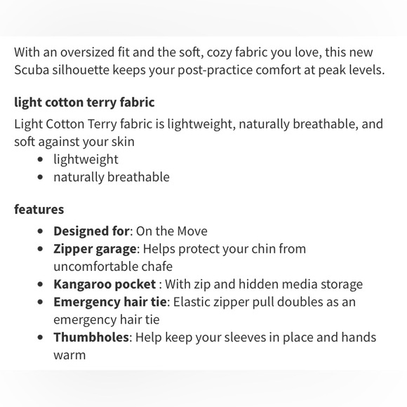 Lululemon Scuba Oversized Half-Zip Hoodie - Wisteria Purple - Picture 7 of 12